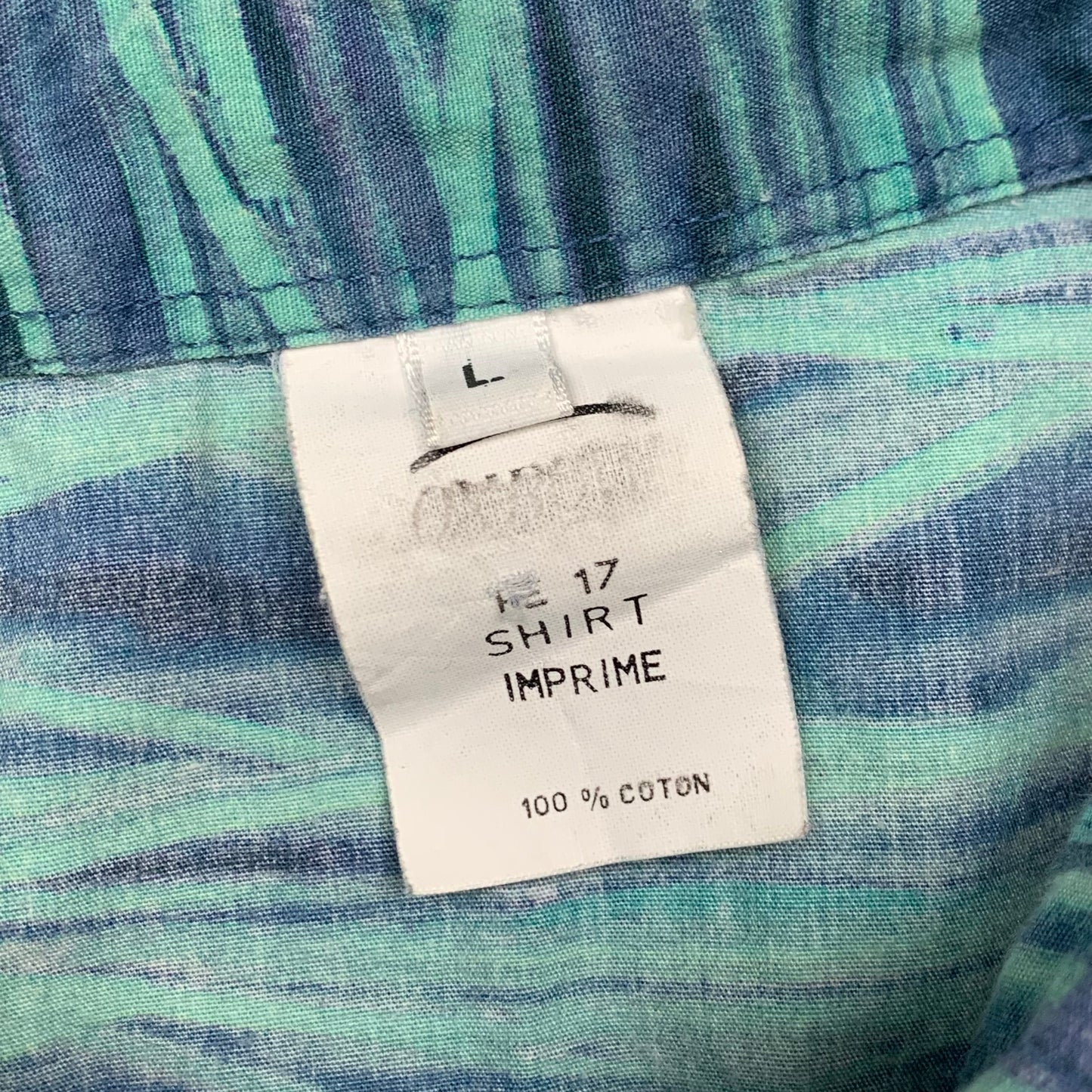 Oxbow 1993 graphic Hawaiian shirt (L)