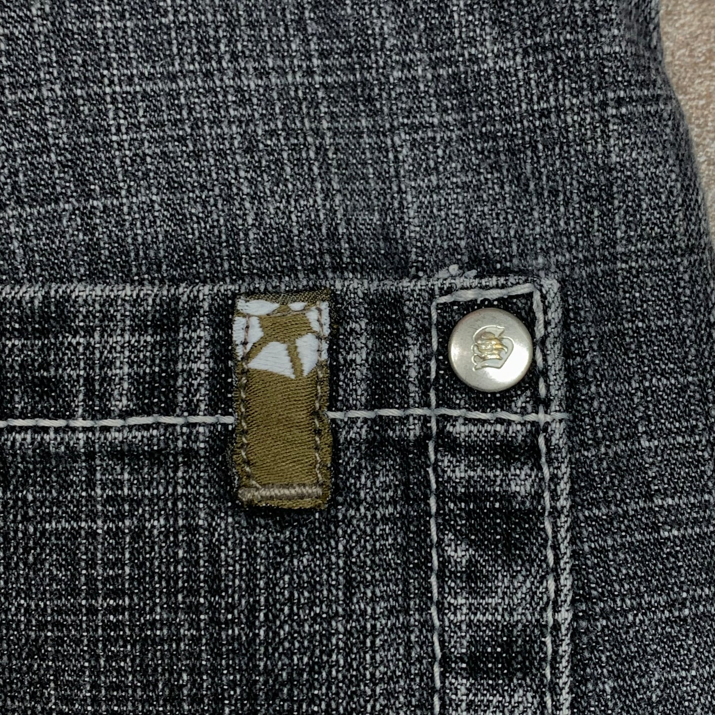 Southpole 00s baggy black grey jeans