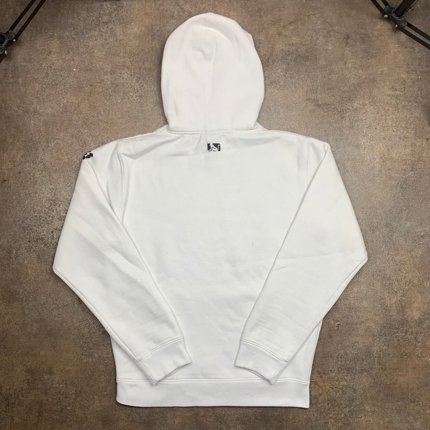 Drunknmunky 00s graphic boxy hoodie
