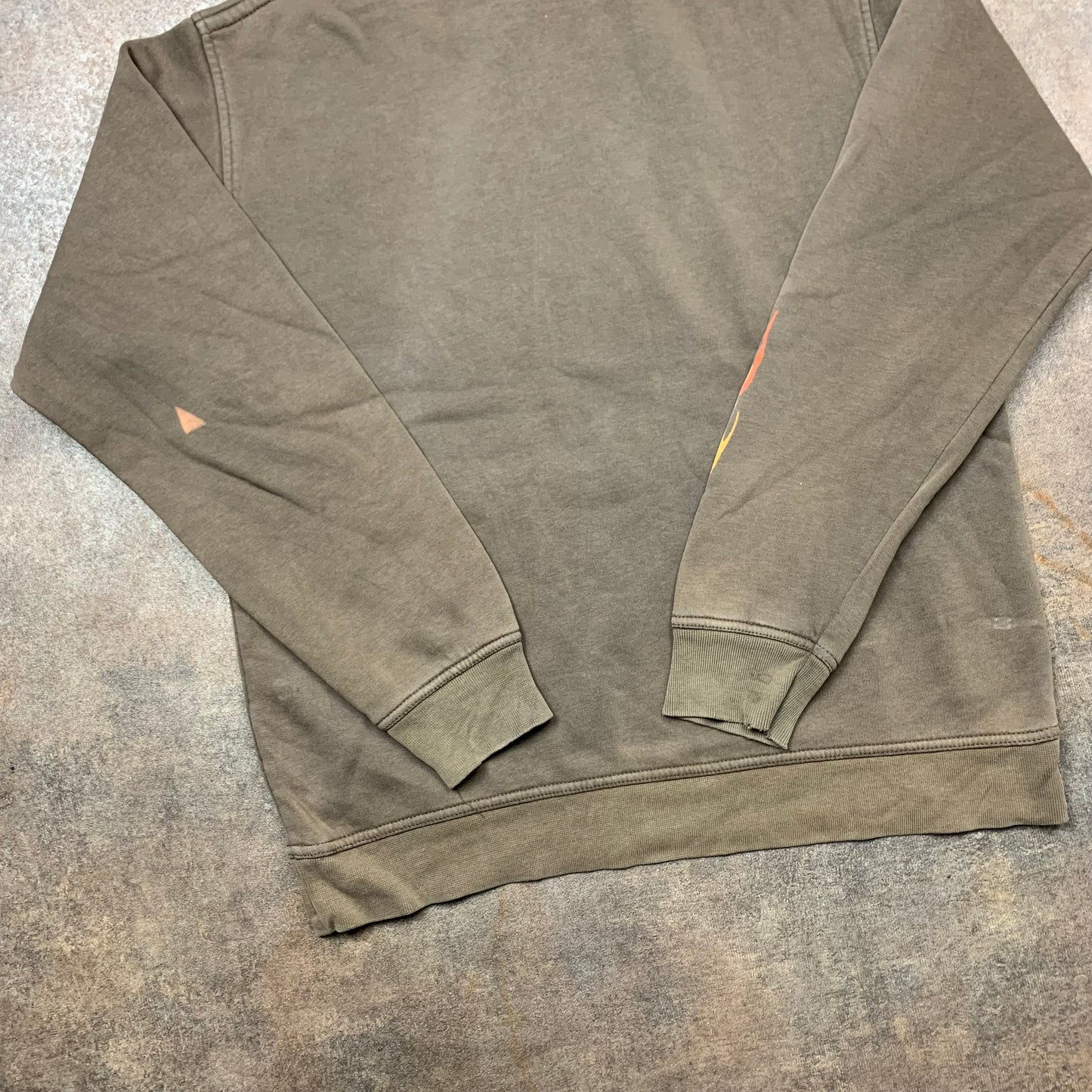 Quiksilver 00s flame graphic hoodie (M)