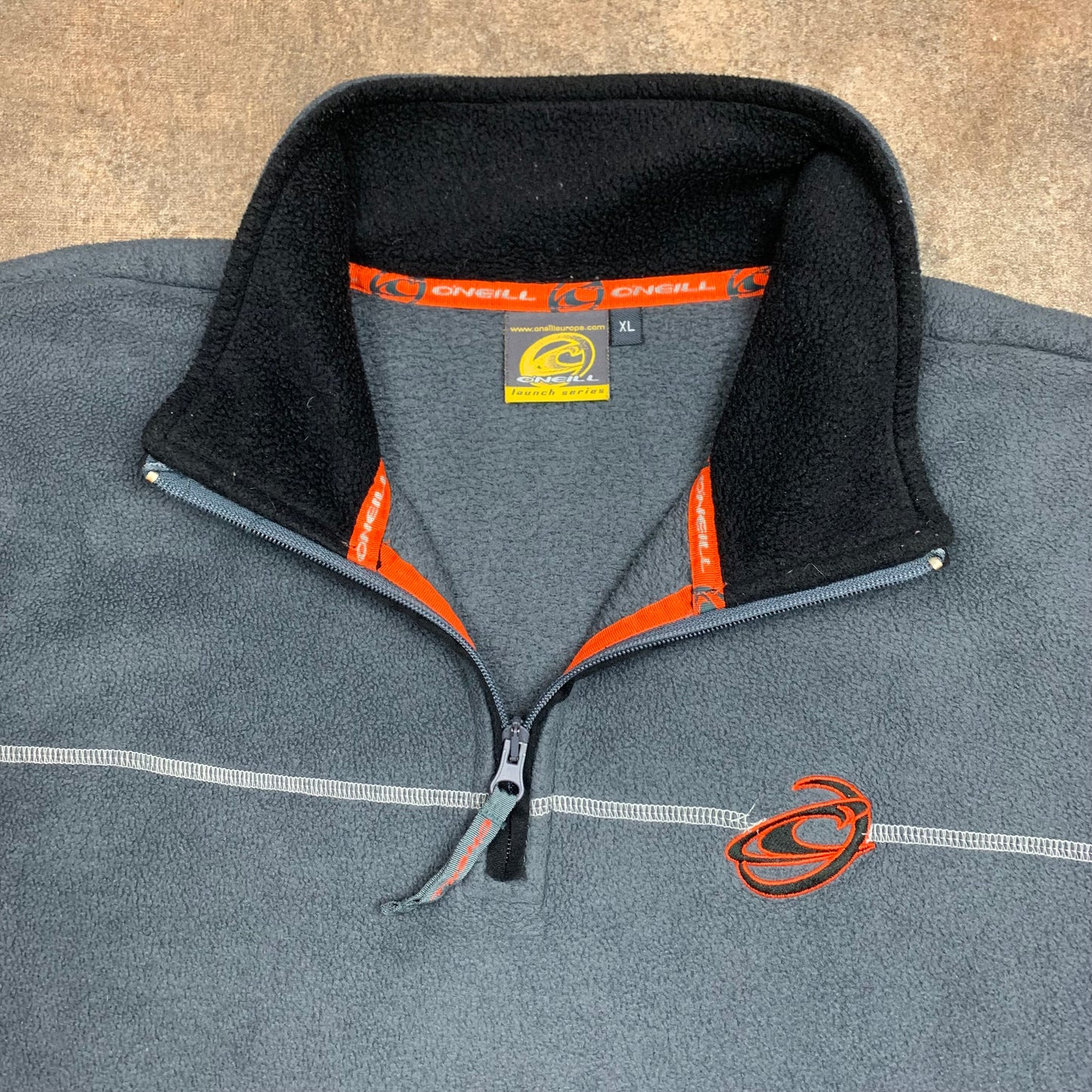 O'Neill 00s embroidered graphic fleece