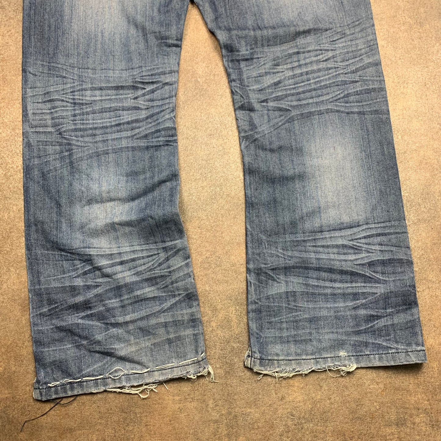 Reve Kayden K 00s flared graphic baggy jeans