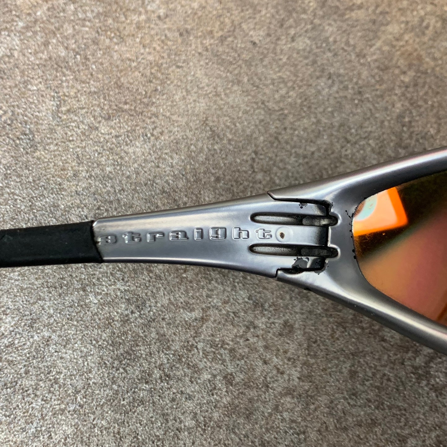 Oakley Software 90s flame graphic Straight Jacket sunglasses
