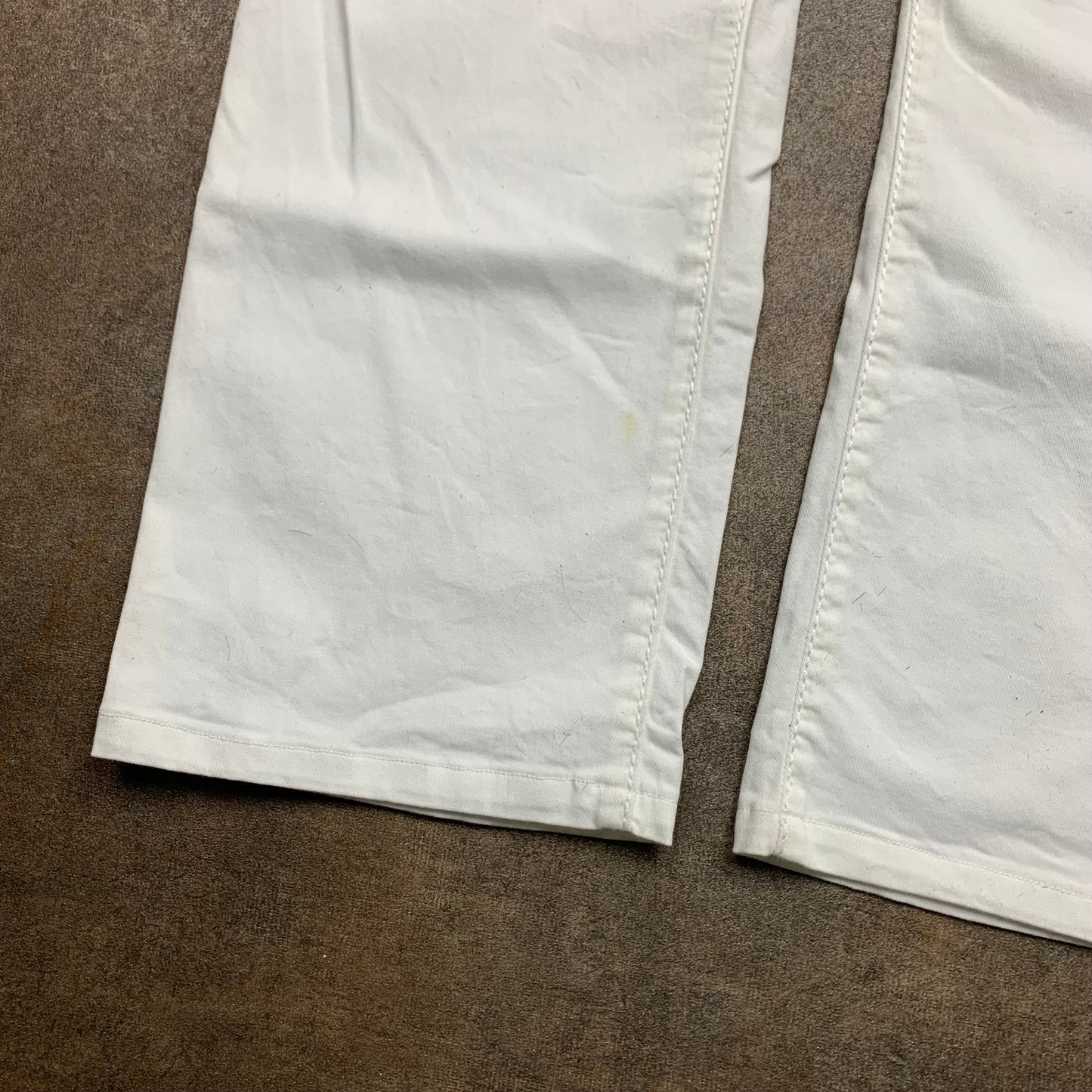 Emporio Armani executive program white chinos