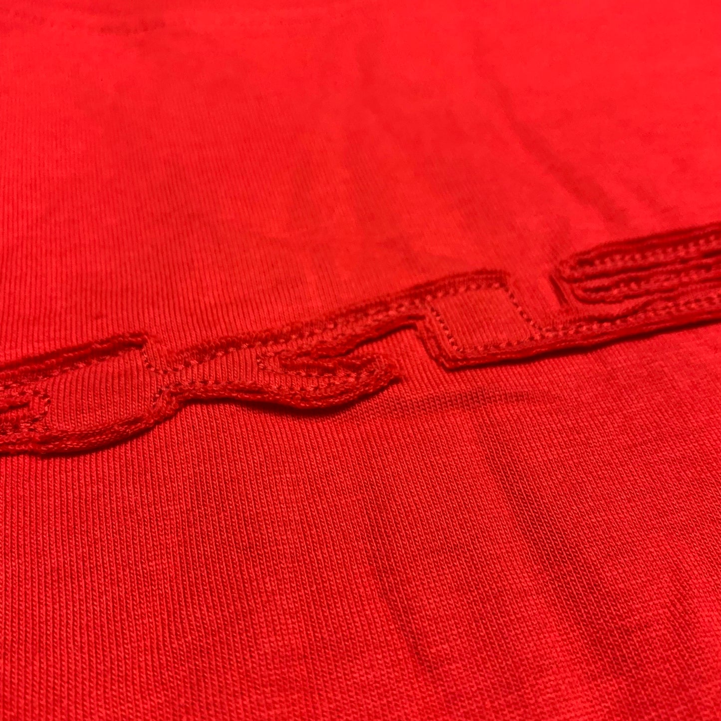 Oakley 00s red cut and sew graphic tee