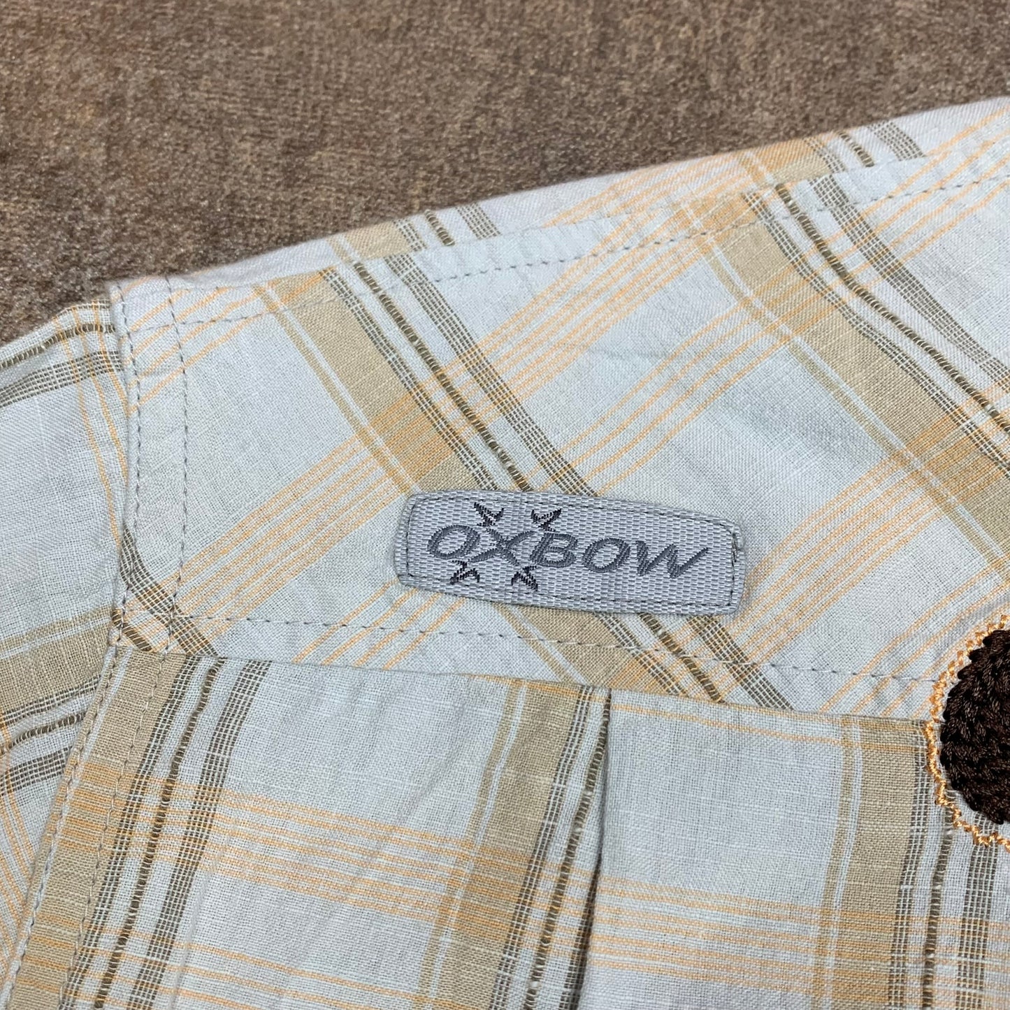 Oxbow 00s deadstock graphic button shirt