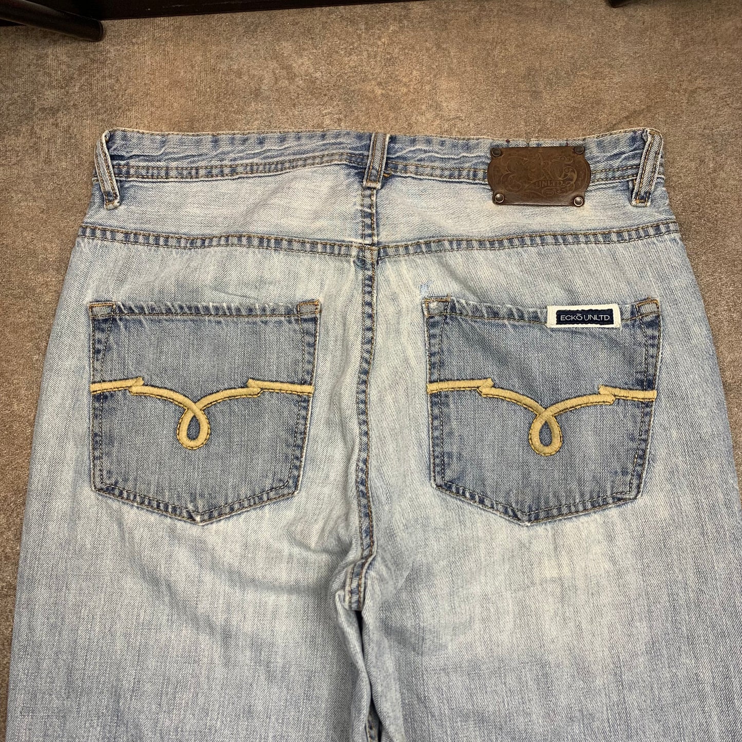 Ecko Unltd. 00s baggy embroidered jeans