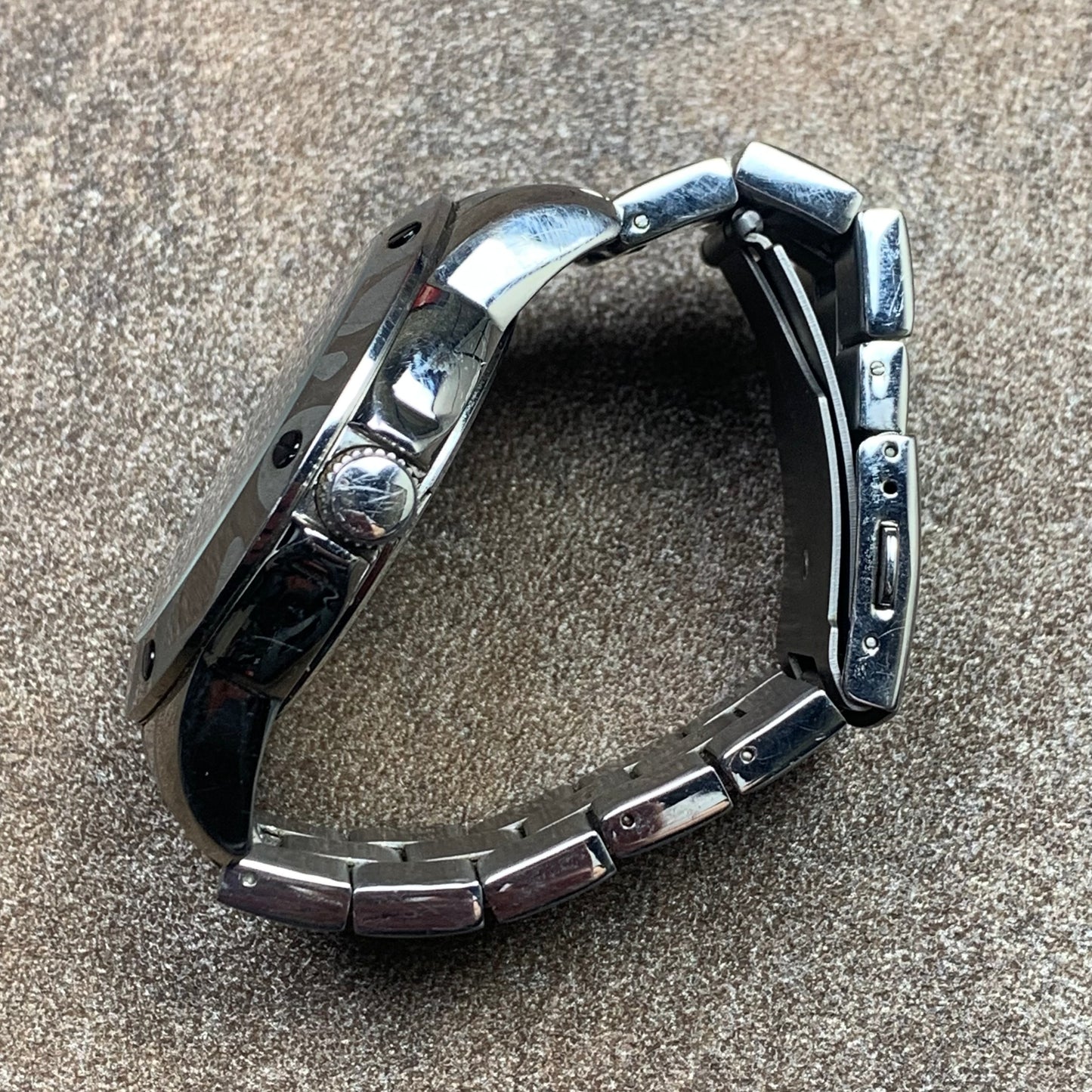 Ecko Unltd. 00s leopard print watch
