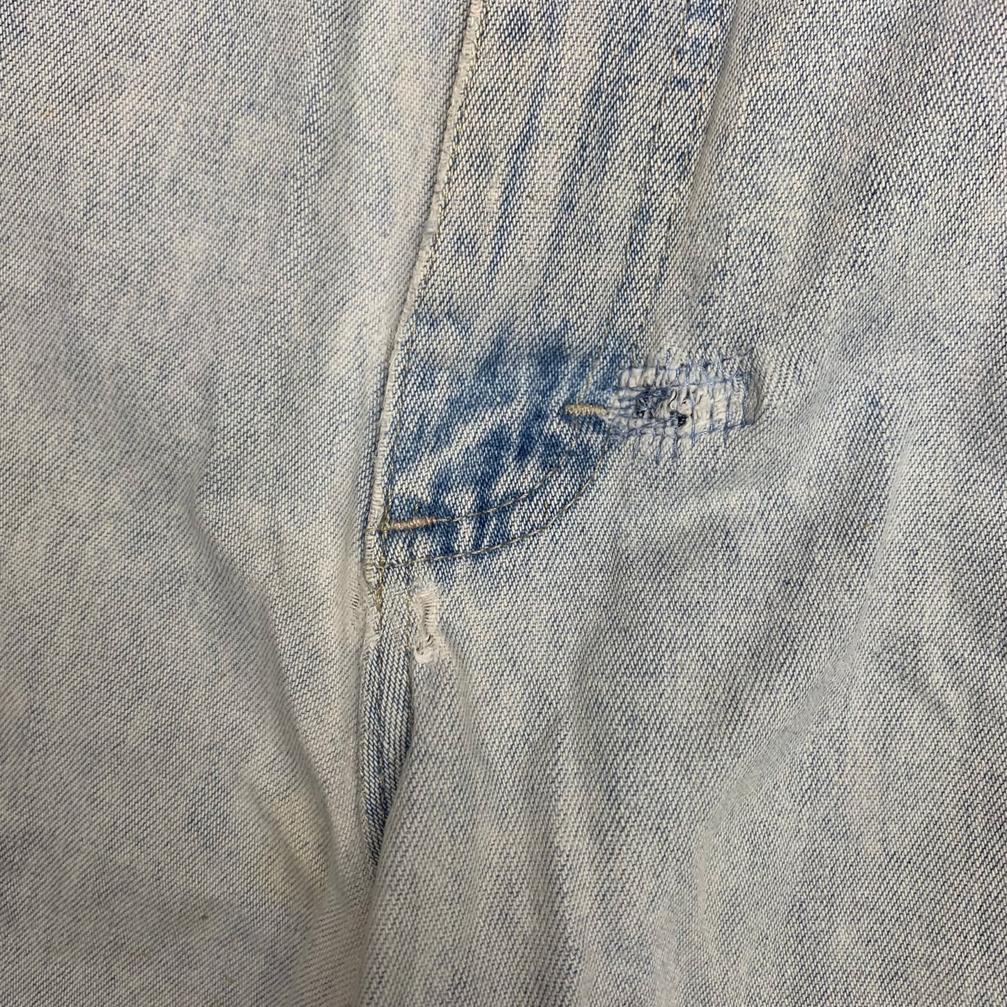 Lee Pipes 00s baggy embroidered jeans