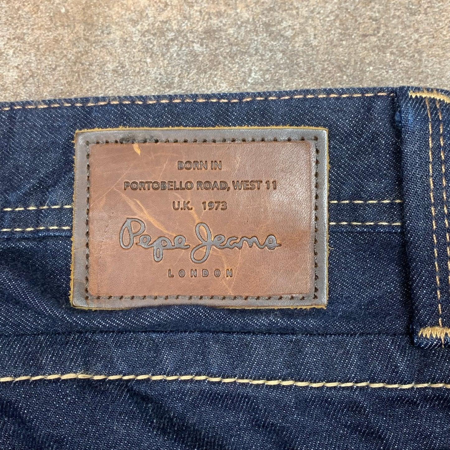 Pepe Jeans London navy jeans