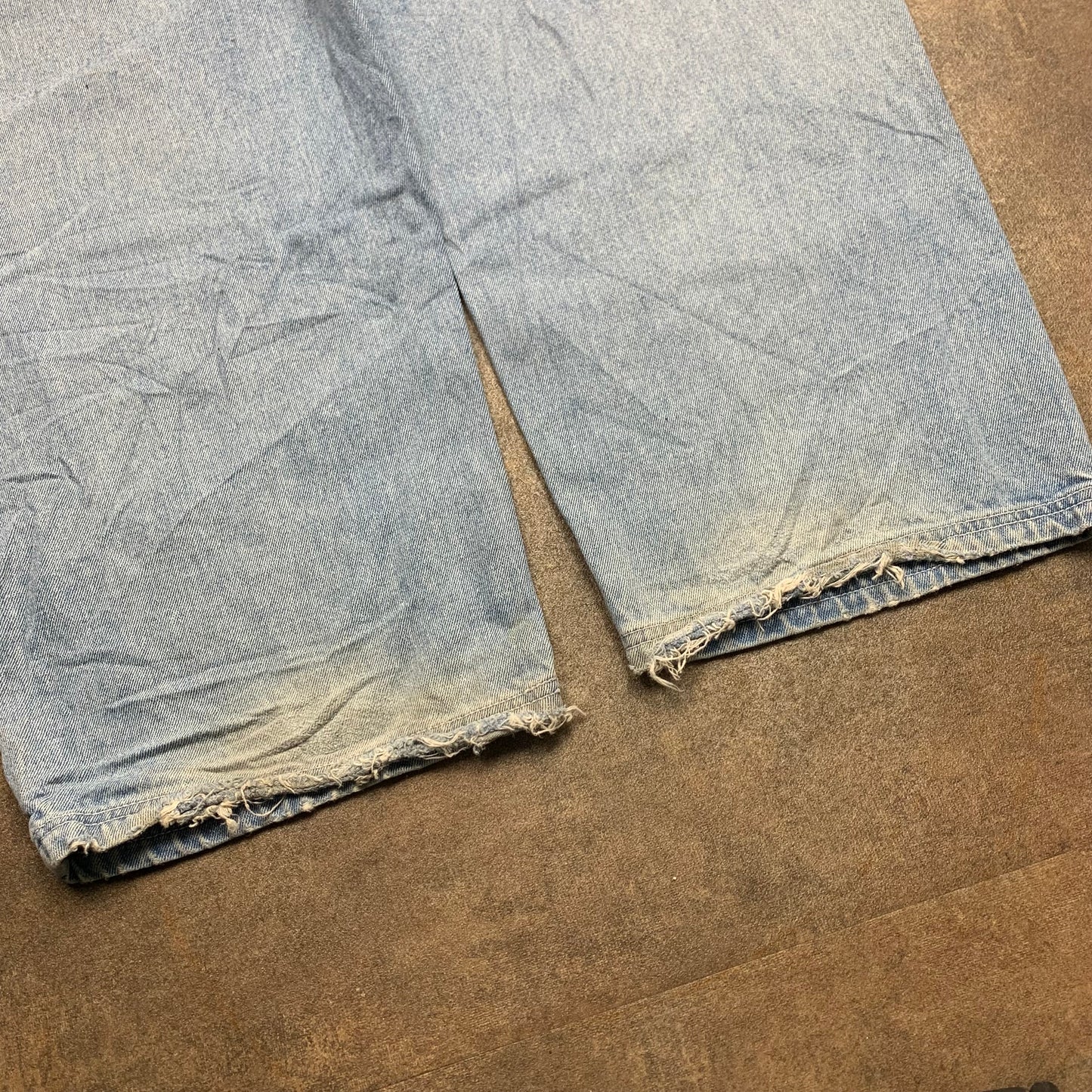 Red Ape 00s baggy embroidered jeans