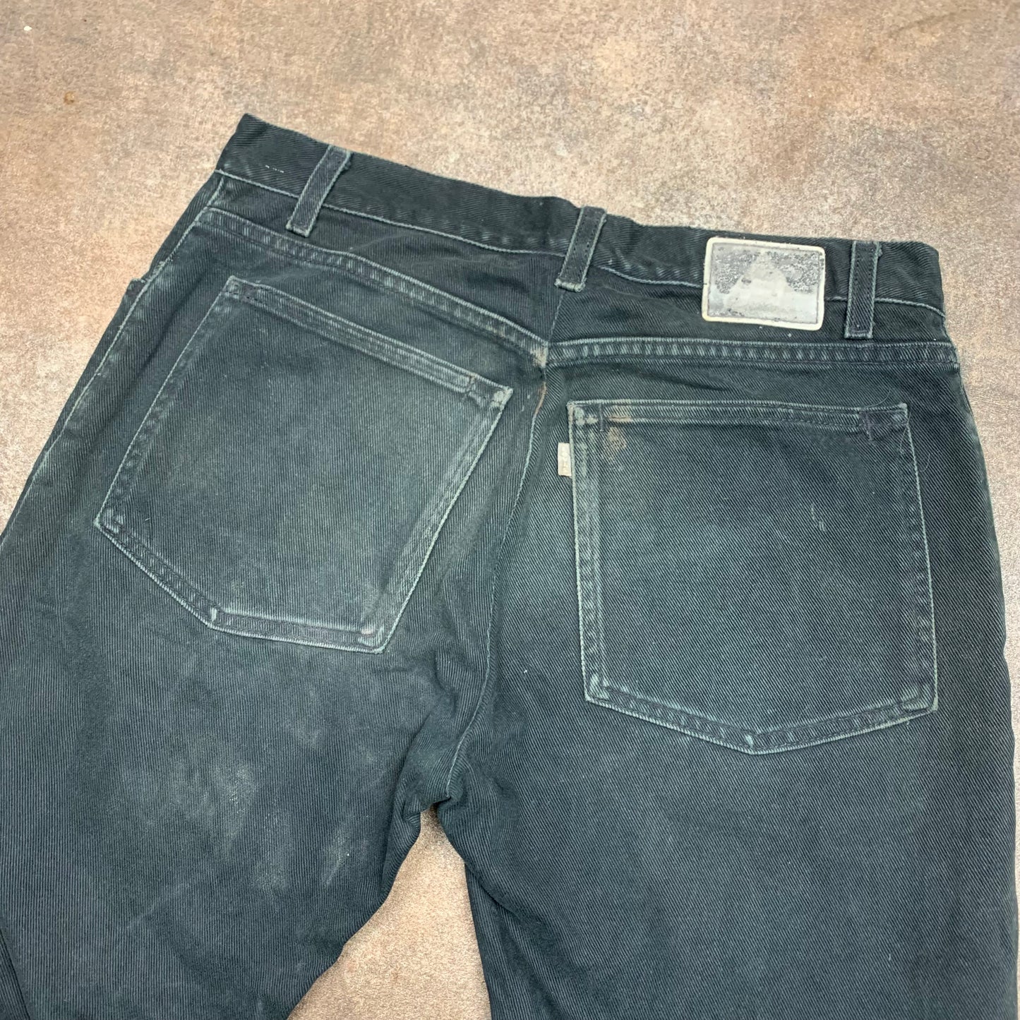 Levi's Silvertab 00s baggy black jeans