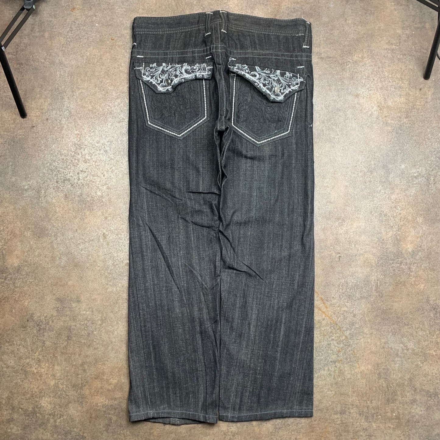 Southpole 00s baggy factory defect jeans