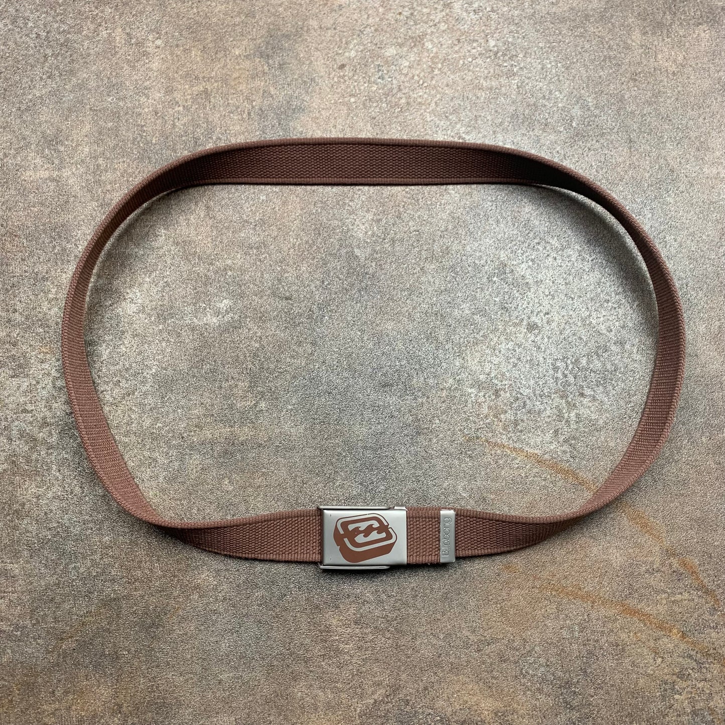 Billabong 00s brown webbed belt