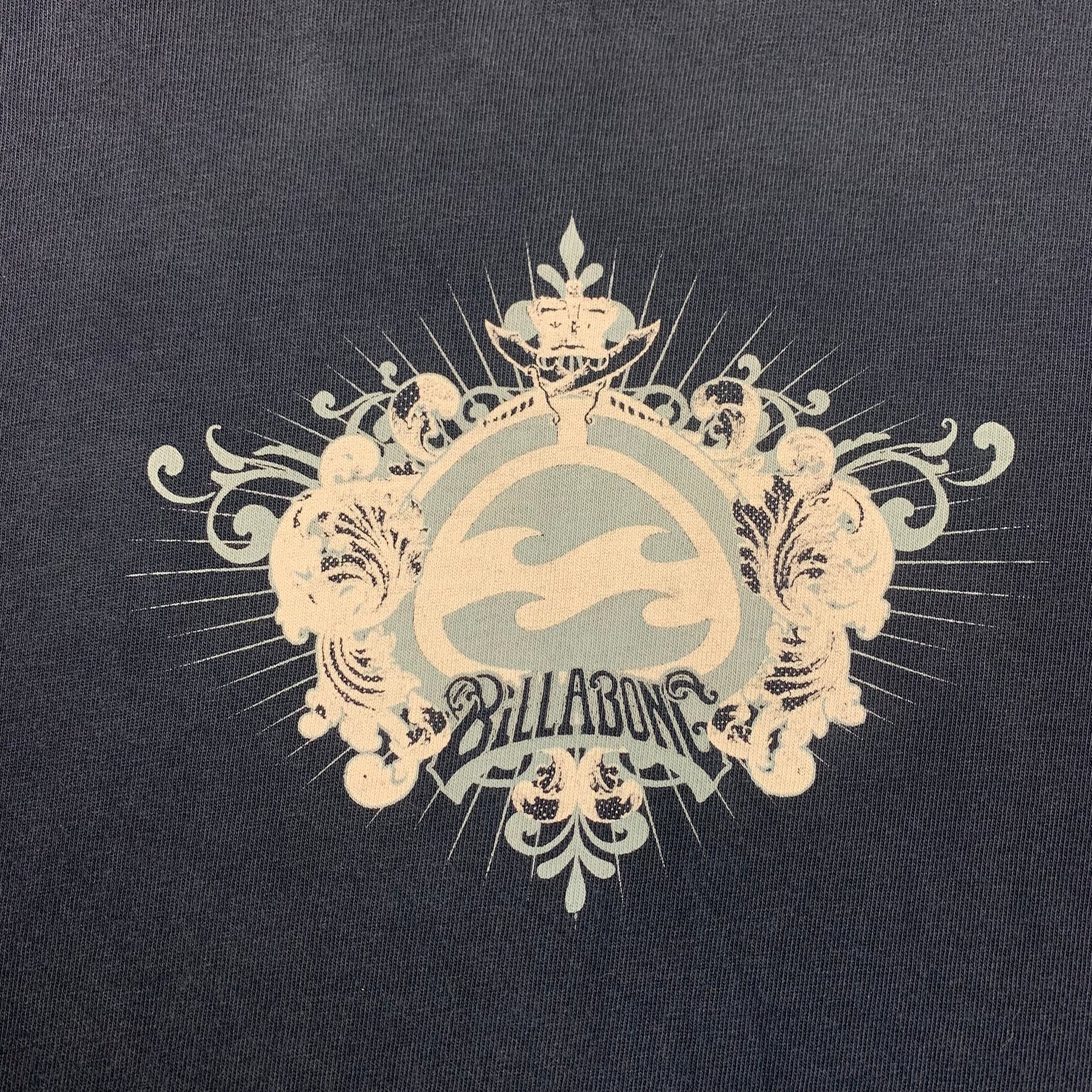 Billabong 00s navy surf graphic tee
