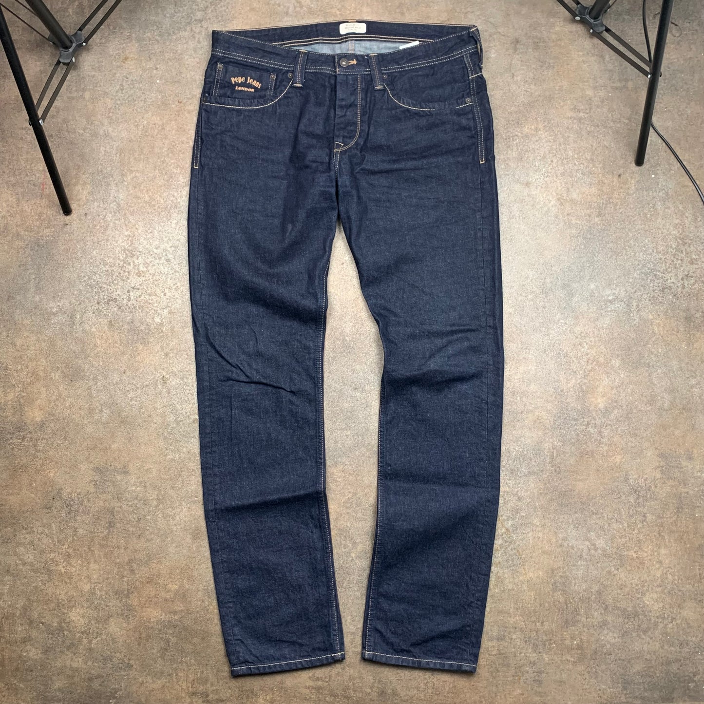 Pepe Jeans London navy jeans