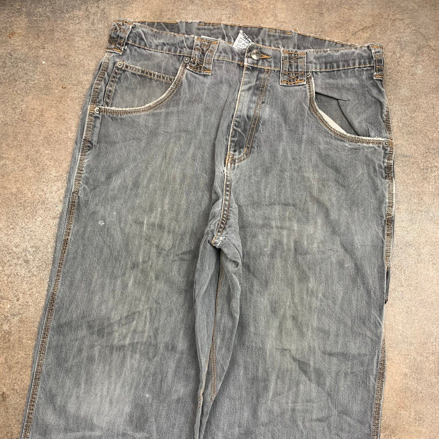 Diabolik Goeland 00s baggy skull jeans