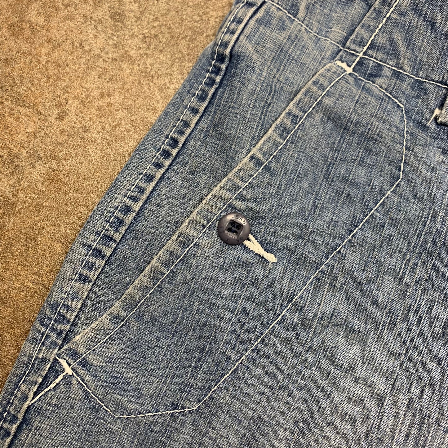 Marithé + François Girbaud 00s baggy jorts (36")
