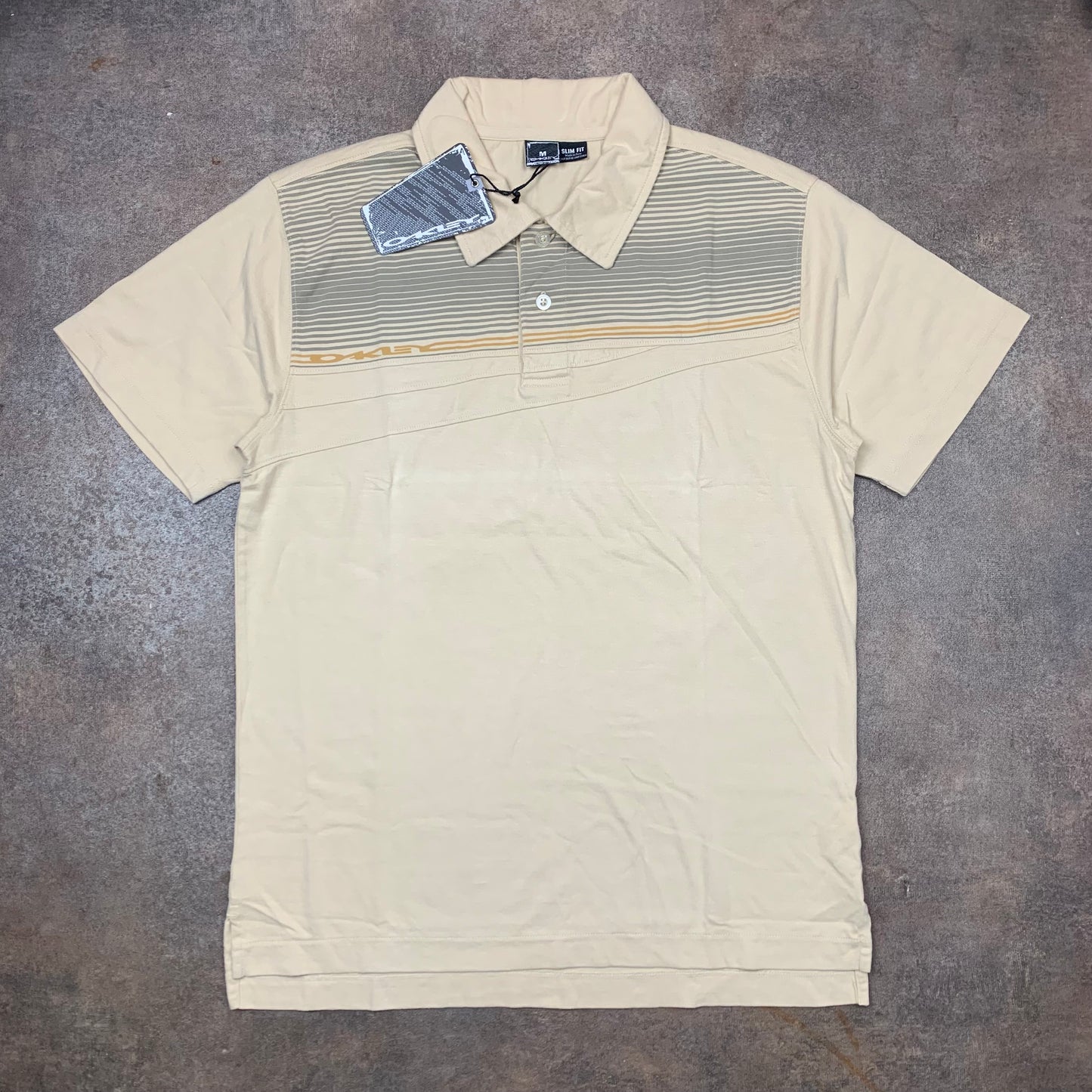 Oakley 00s deadstock graphic polo shirt