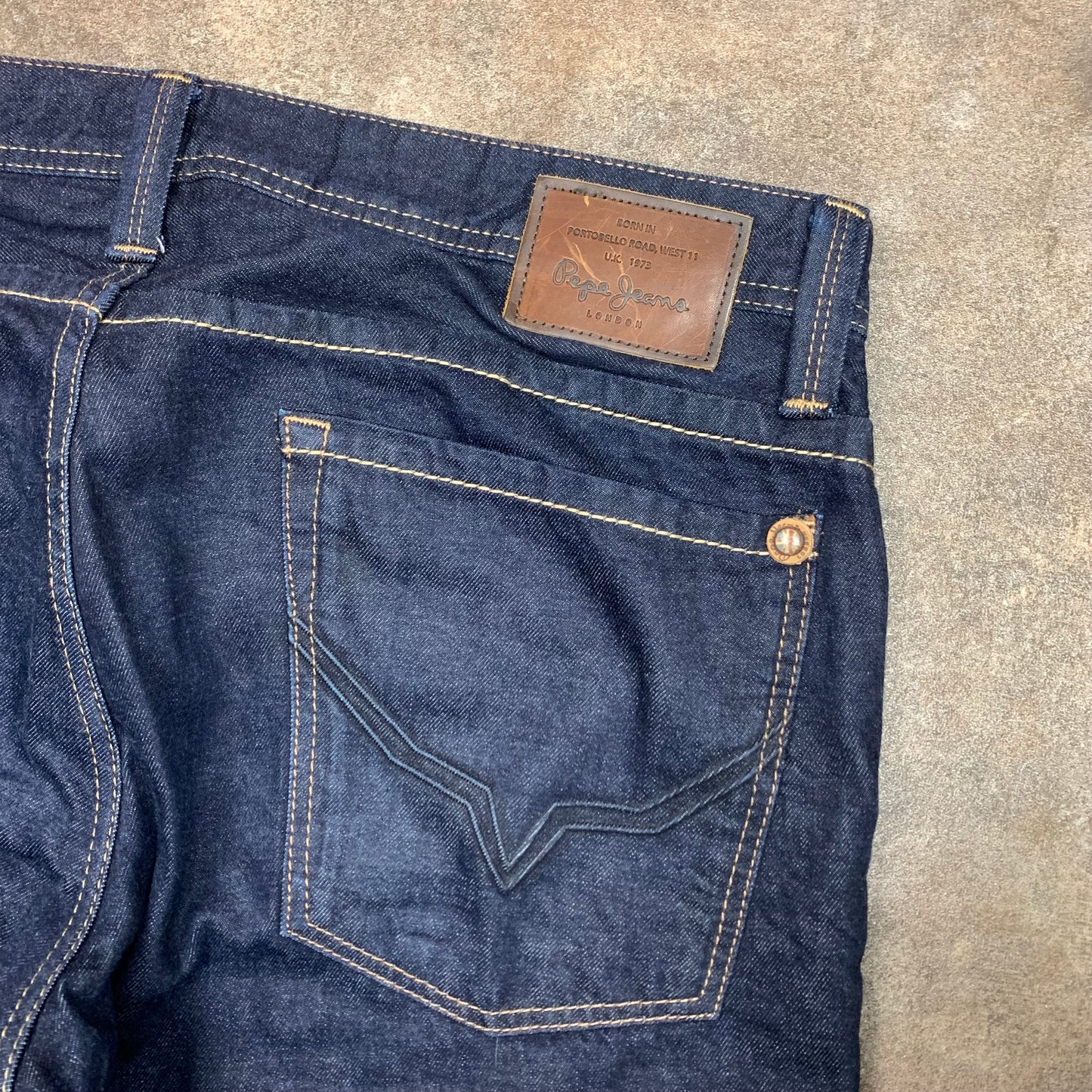 Pepe Jeans London navy jeans