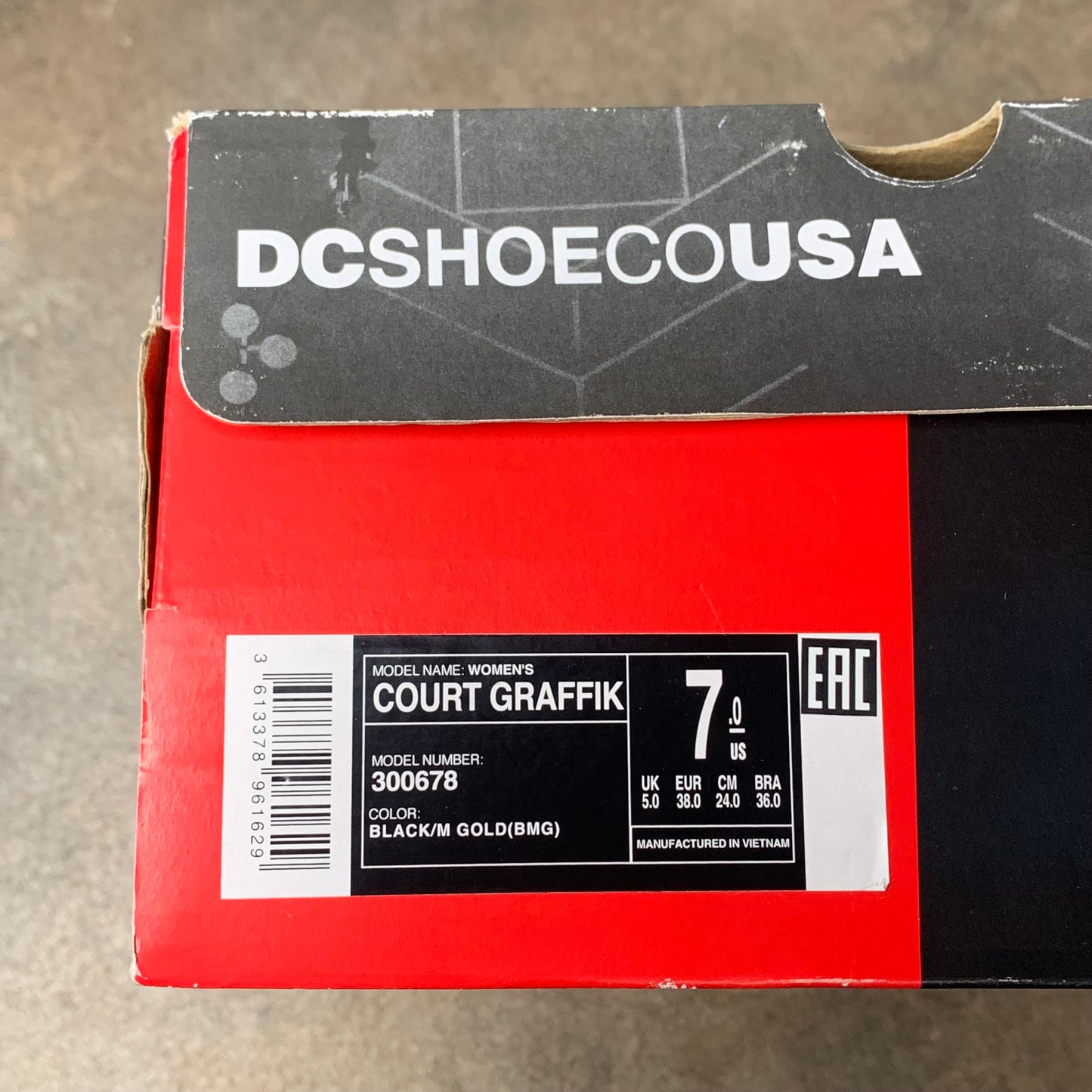 DC Shoes Court Graffik black leopard print chunky trainers