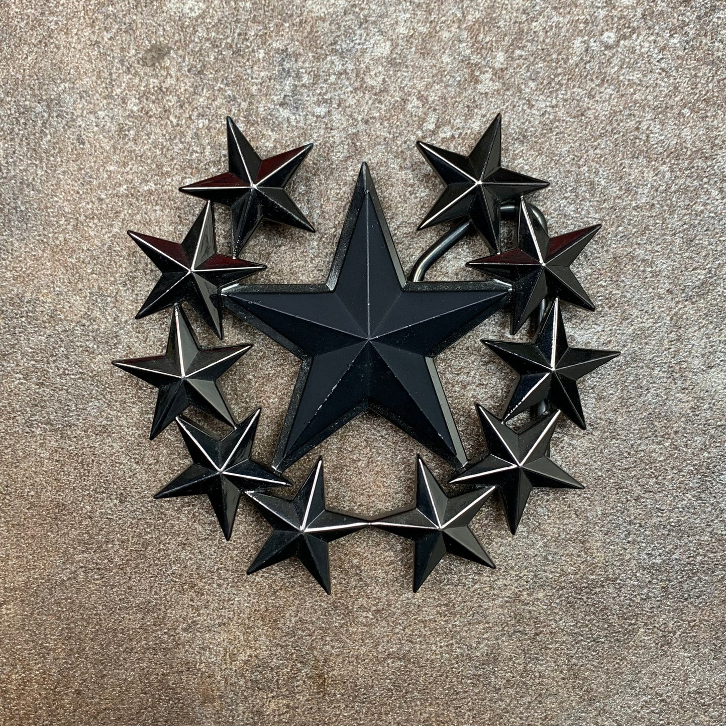 No Fear 00s grunge stars belt buckle
