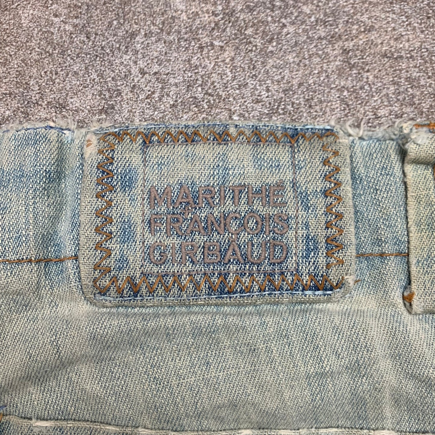 Marithé et François Girbaud 00s blue baggy jorts