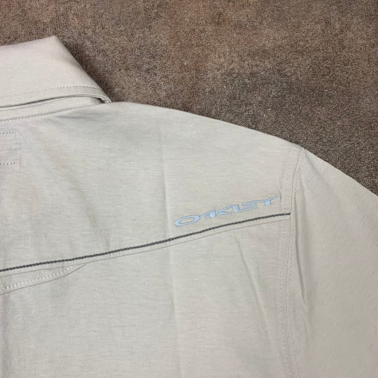 Oakley 00s deadstock graphic polo shirt