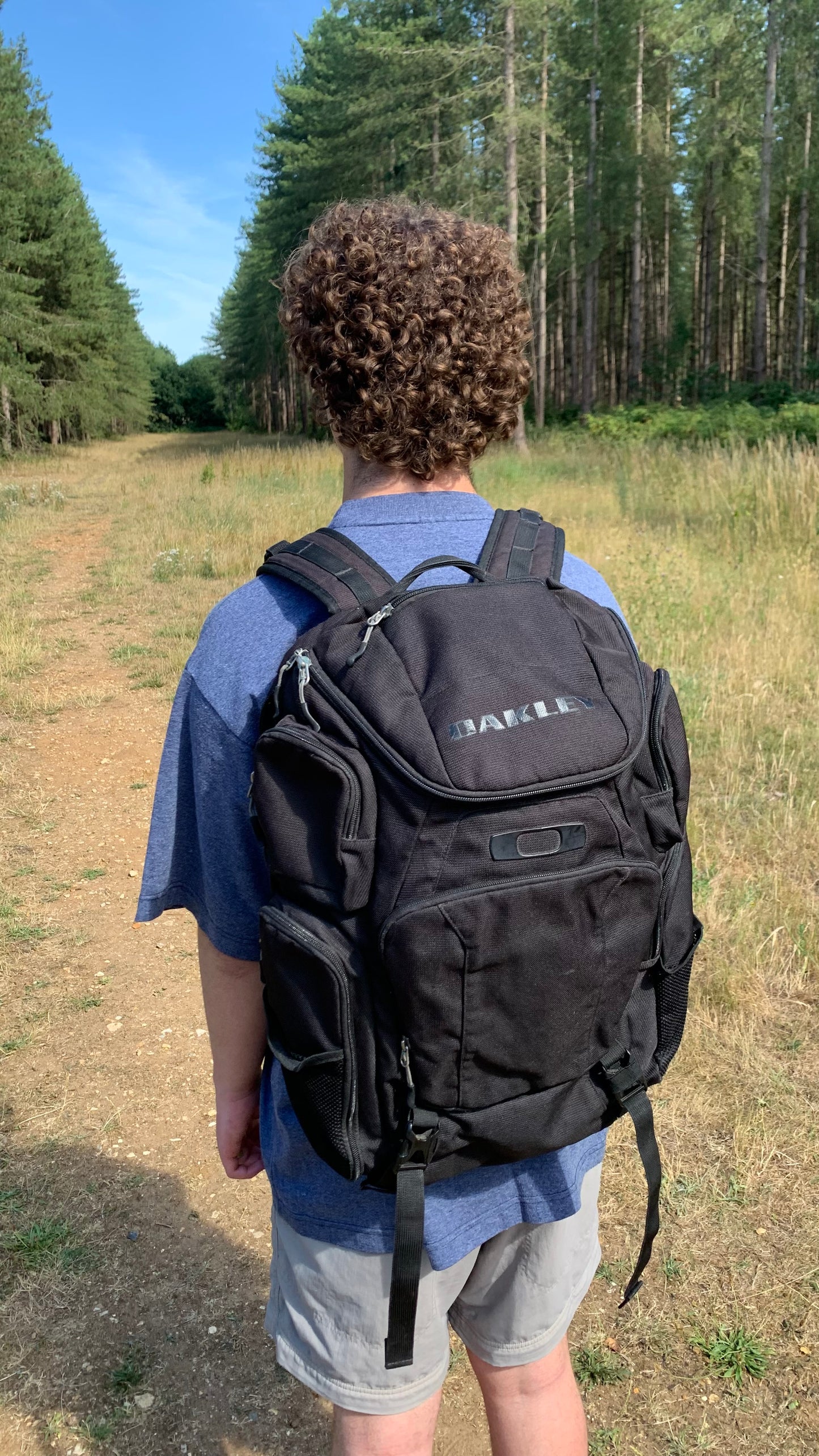 Oakley Blade 40 black logo backpack