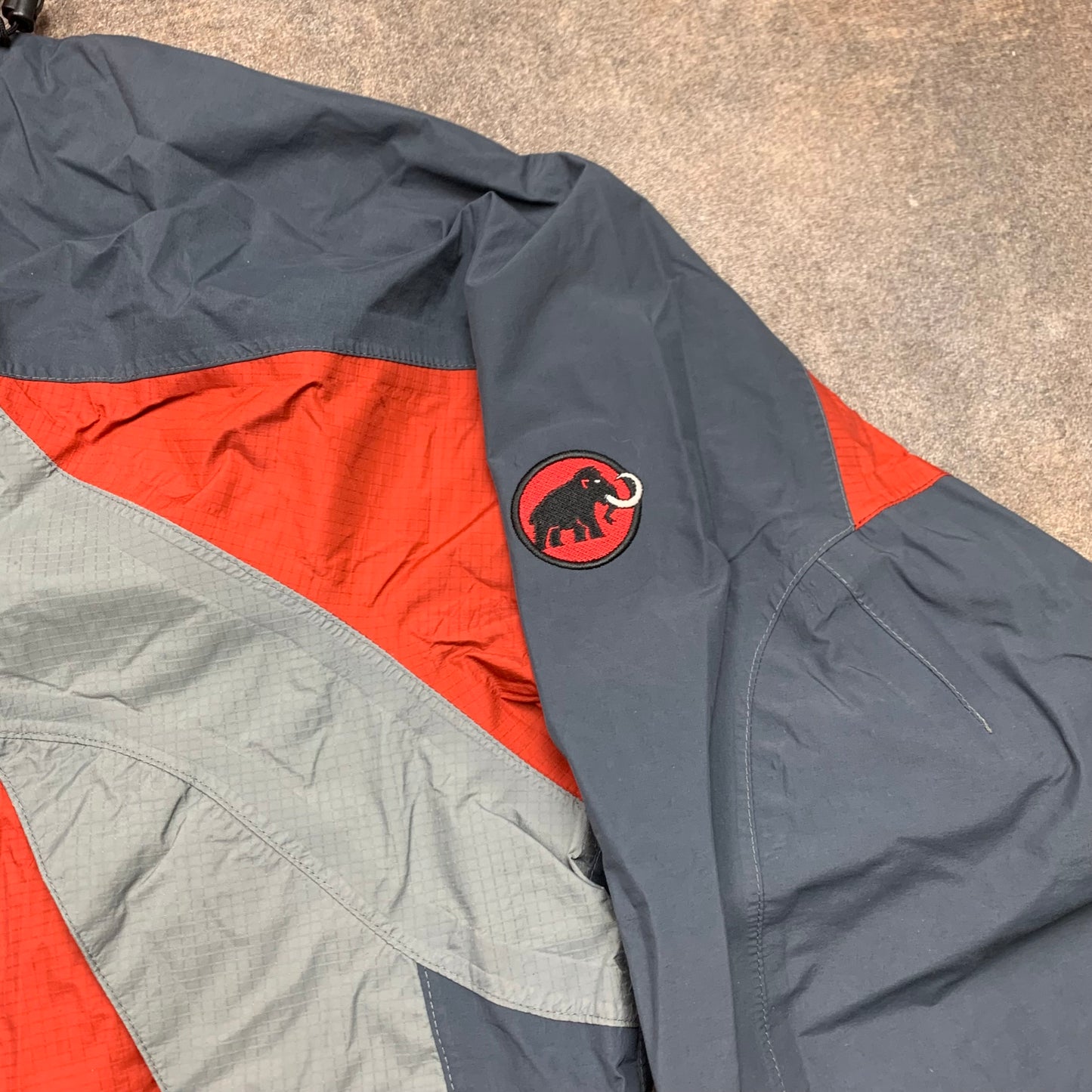 Mammut 90s gore-tex utilised orange grey jacket