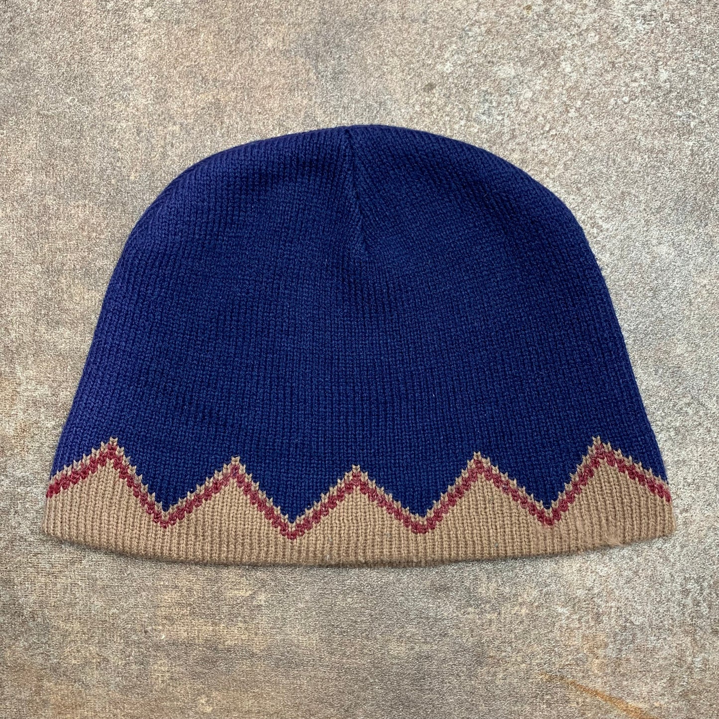 Mambo 90s navy beanie hat