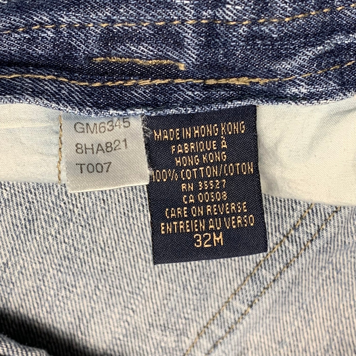 Marithé + François Girbaud 00s baggy velcro jeans
