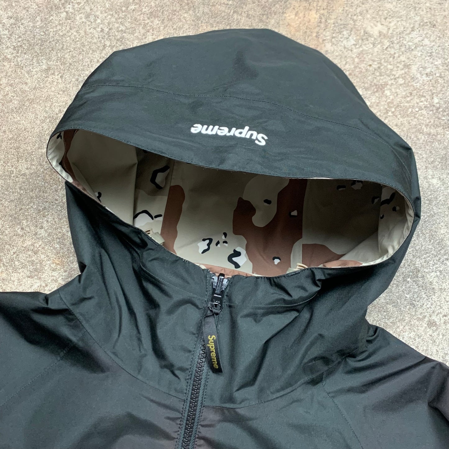 Supreme x Aphex Twin jacket & gloves