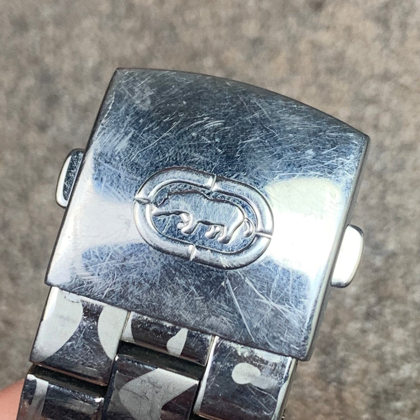 Ecko Unltd. 00s leopard print watch