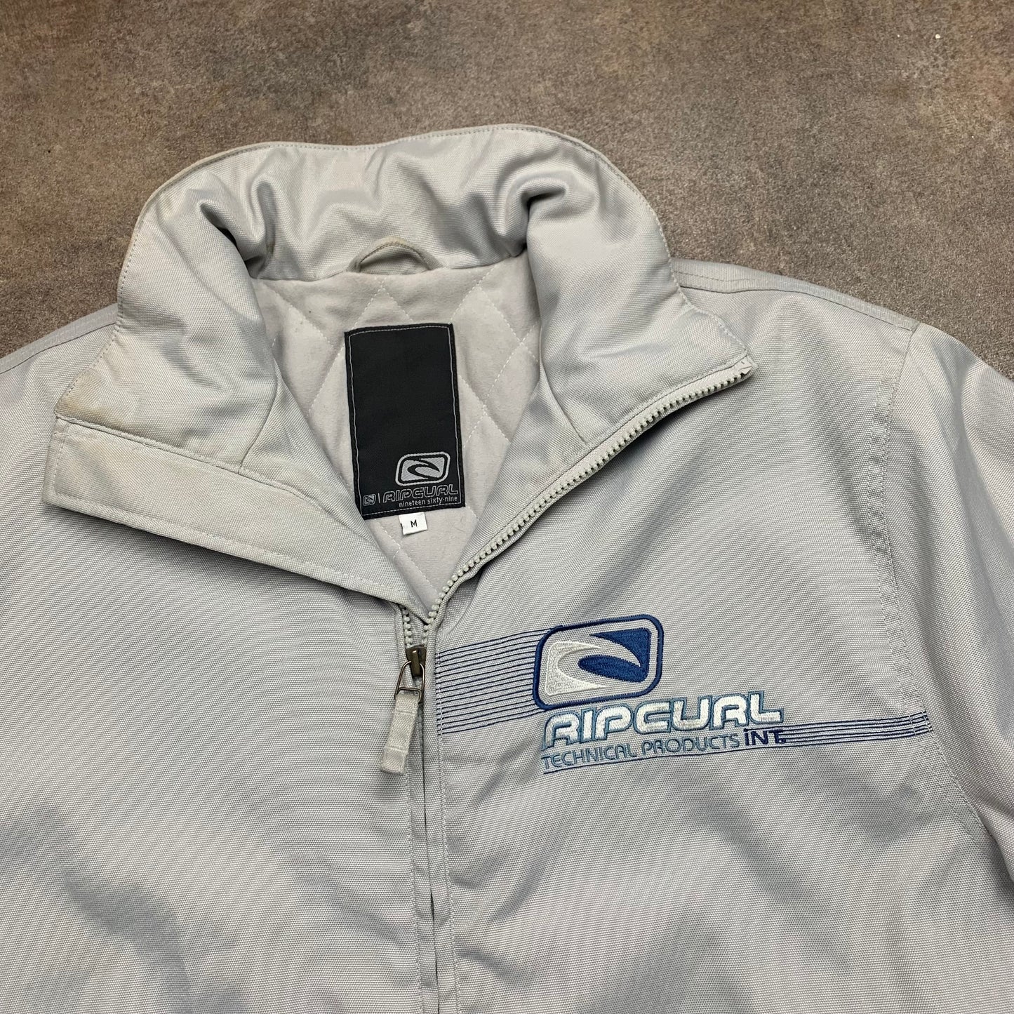 Rip Curl 00s lined graphic jacket