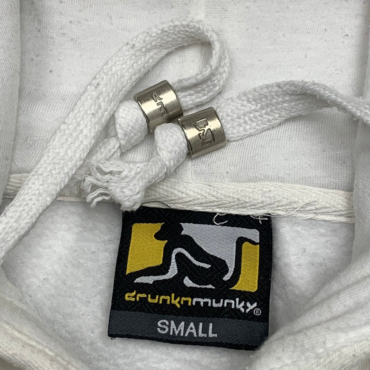 Drunknmunky 00s graphic boxy hoodie