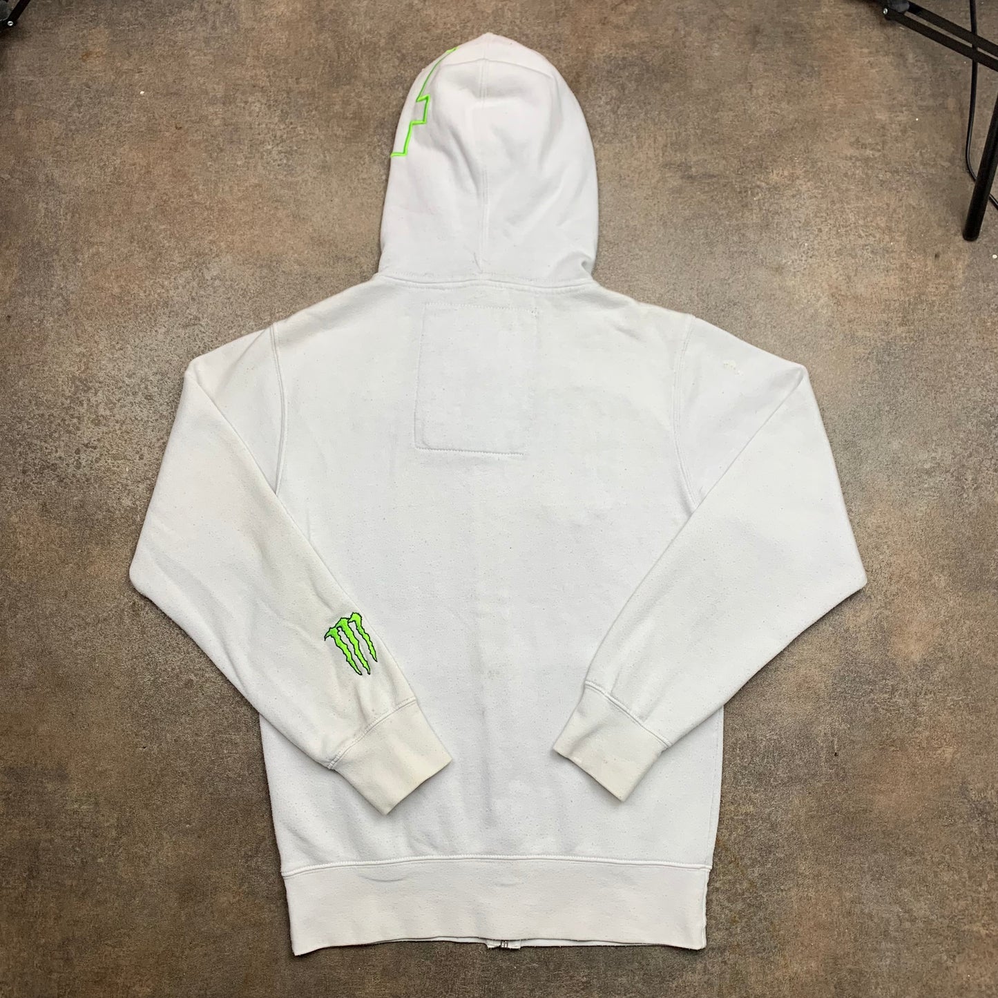 Fox Racing Monster Energy 00s graphic grunge hoodie