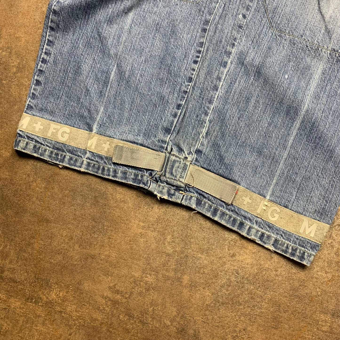 Marithé + François Girbaud 00s baggy blue jeans