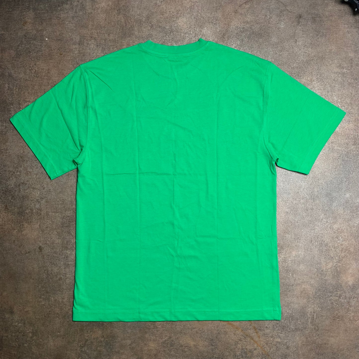 Oakley 00s green cut and sew graphic tee