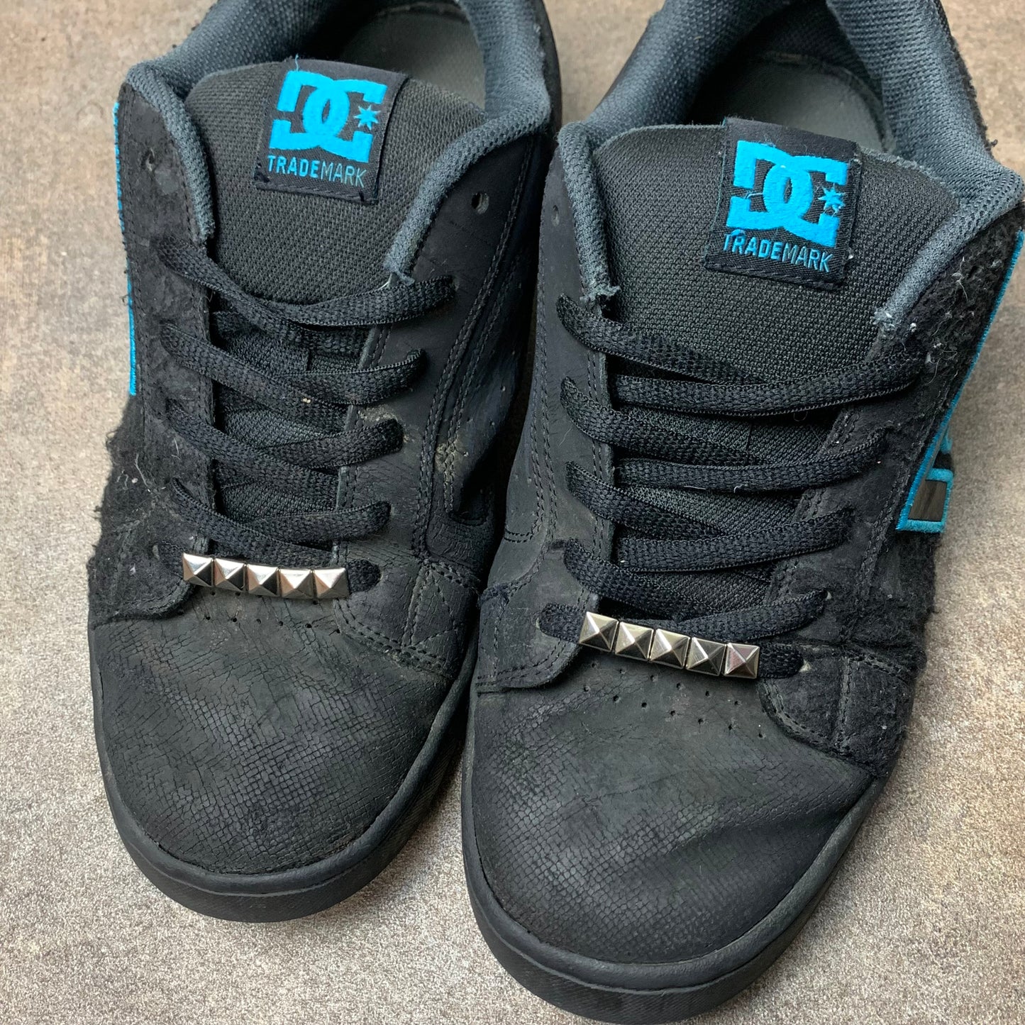 DC Shoes 00s studded grunge trainers