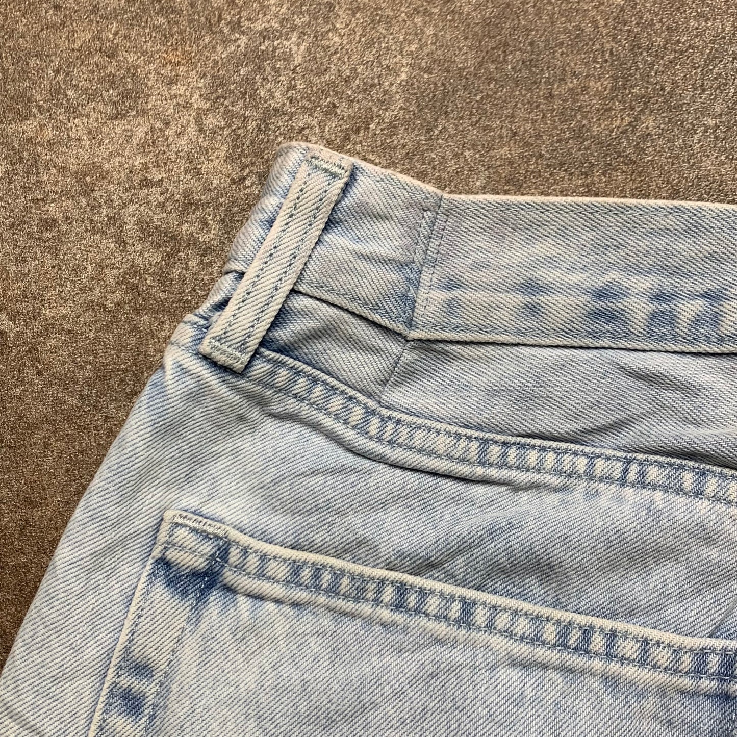 Levi's Silvertab 00s pale blue baggy jorts