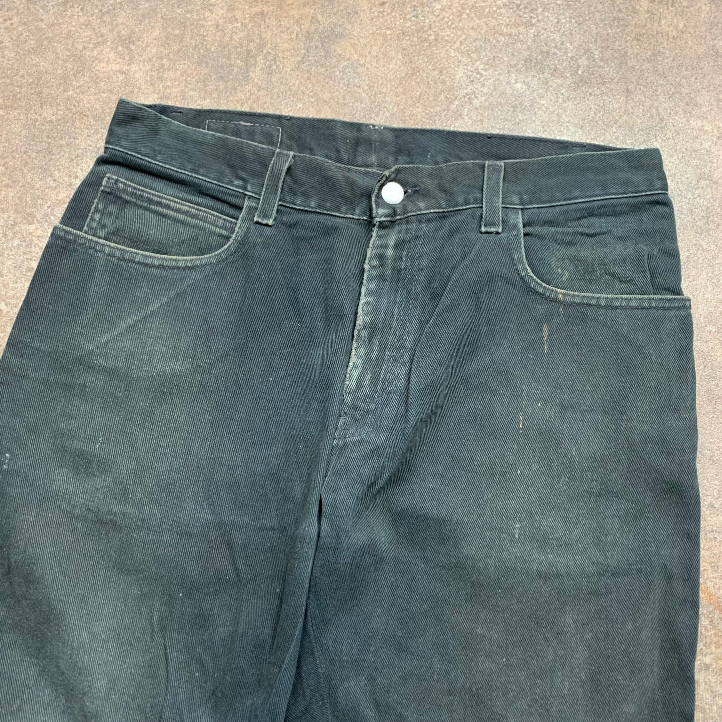 Levi's Silvertab 00s baggy black jeans