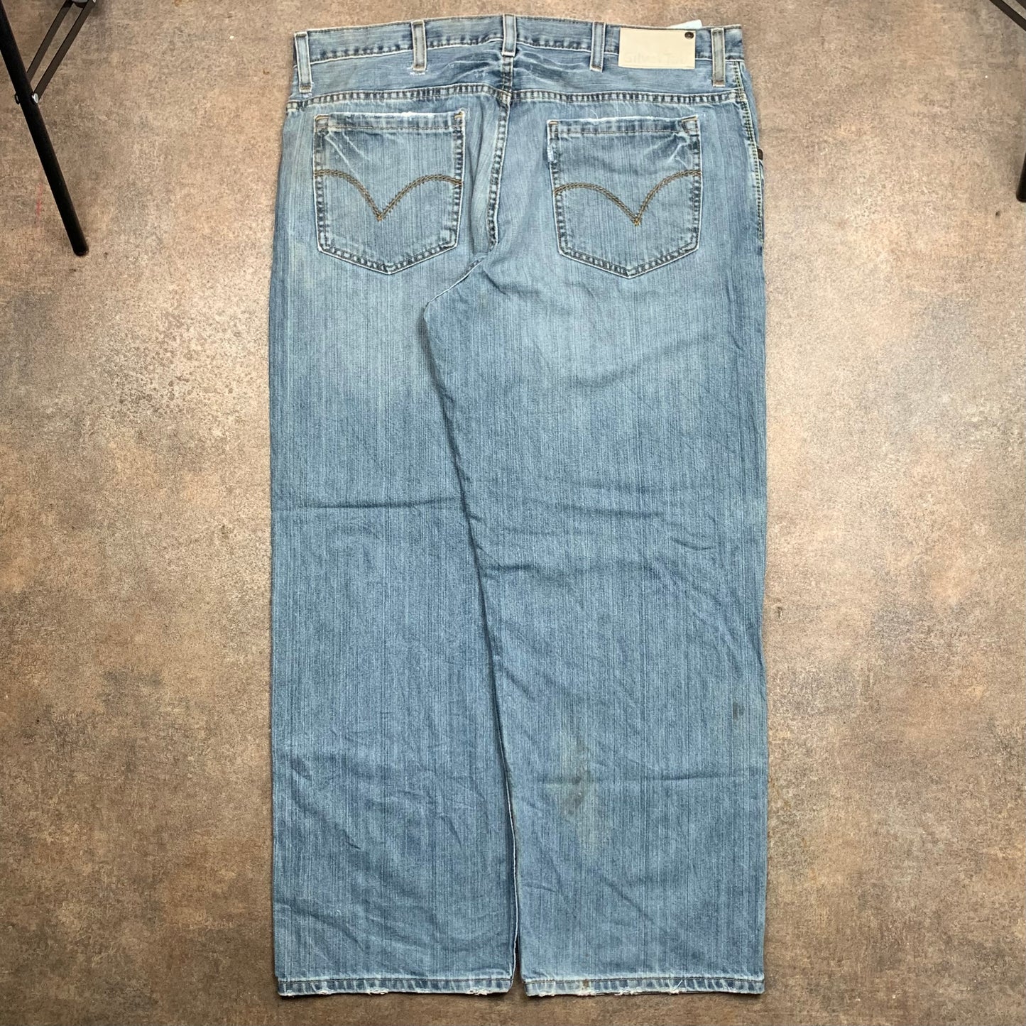 Levi's Silvertab 00s baggy blue jeans