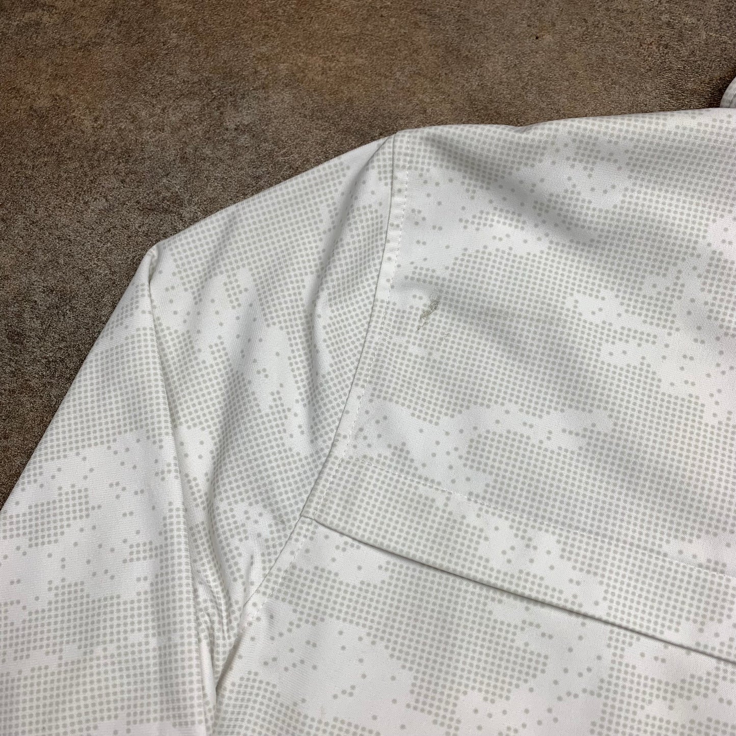 Bench 00s double zip white jumper