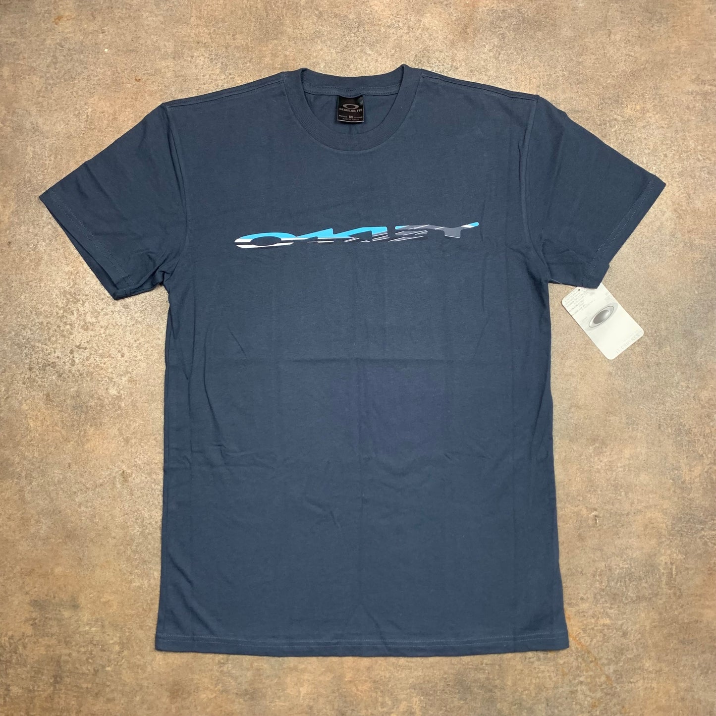 Oakley 00s navy graphic deadstock t-shirt
