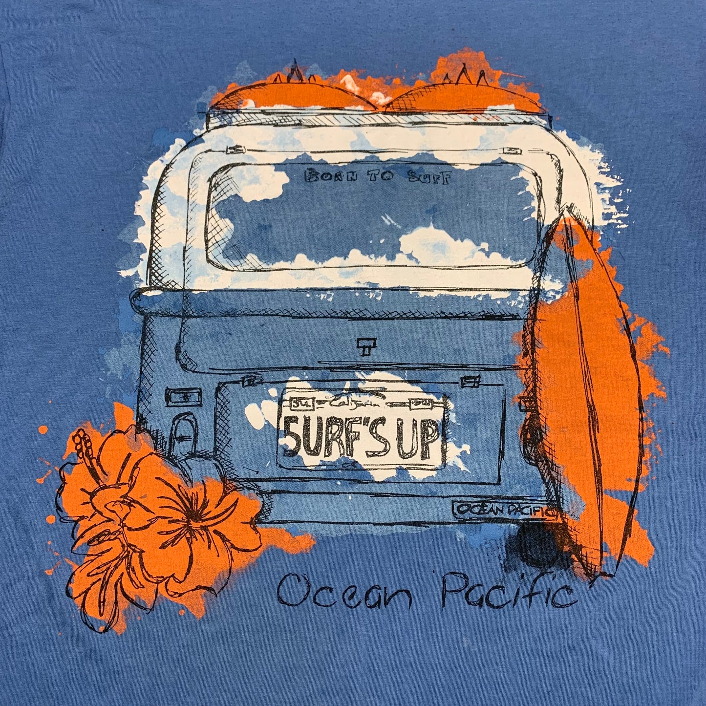 Ocean Pacific blue graphic tee