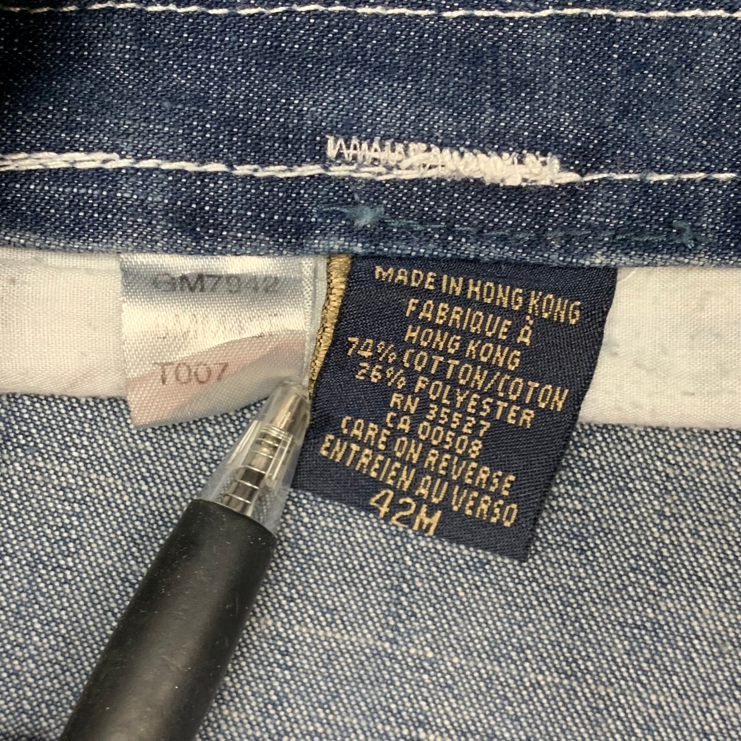 Marithé + François Girbaud 00s baggy velcro jeans