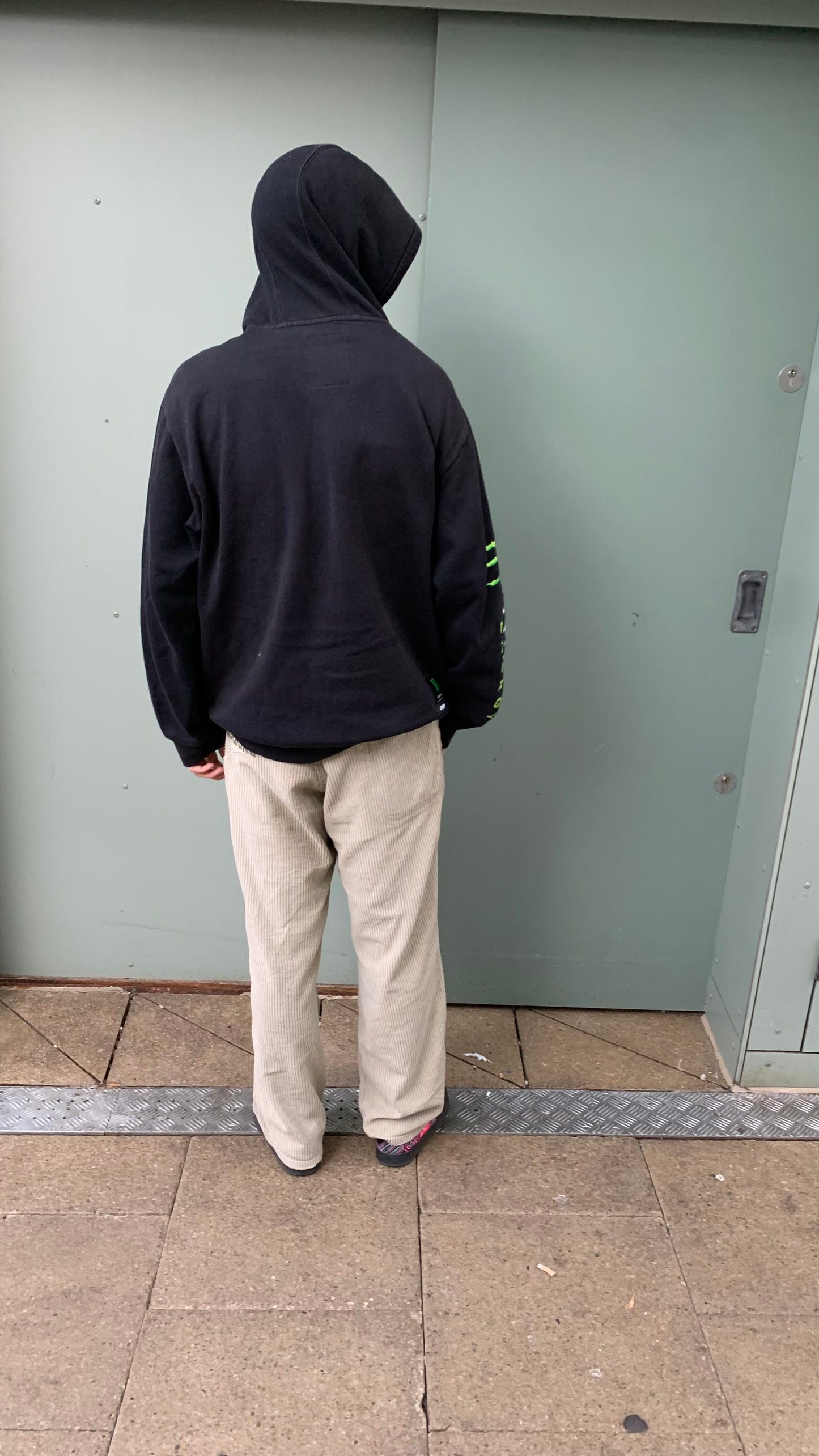 One Industries x Monster Energy 00s black graphic hoodie
