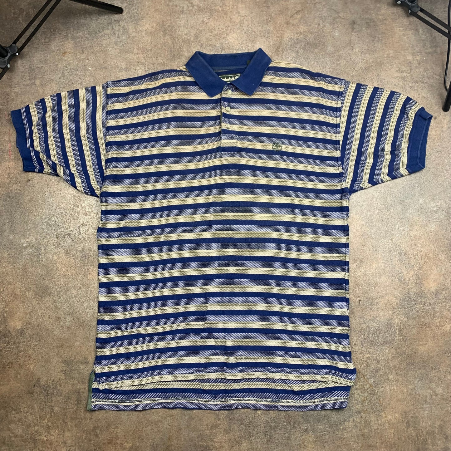 Timberland 00s weathergear blue green polo shirts bundle