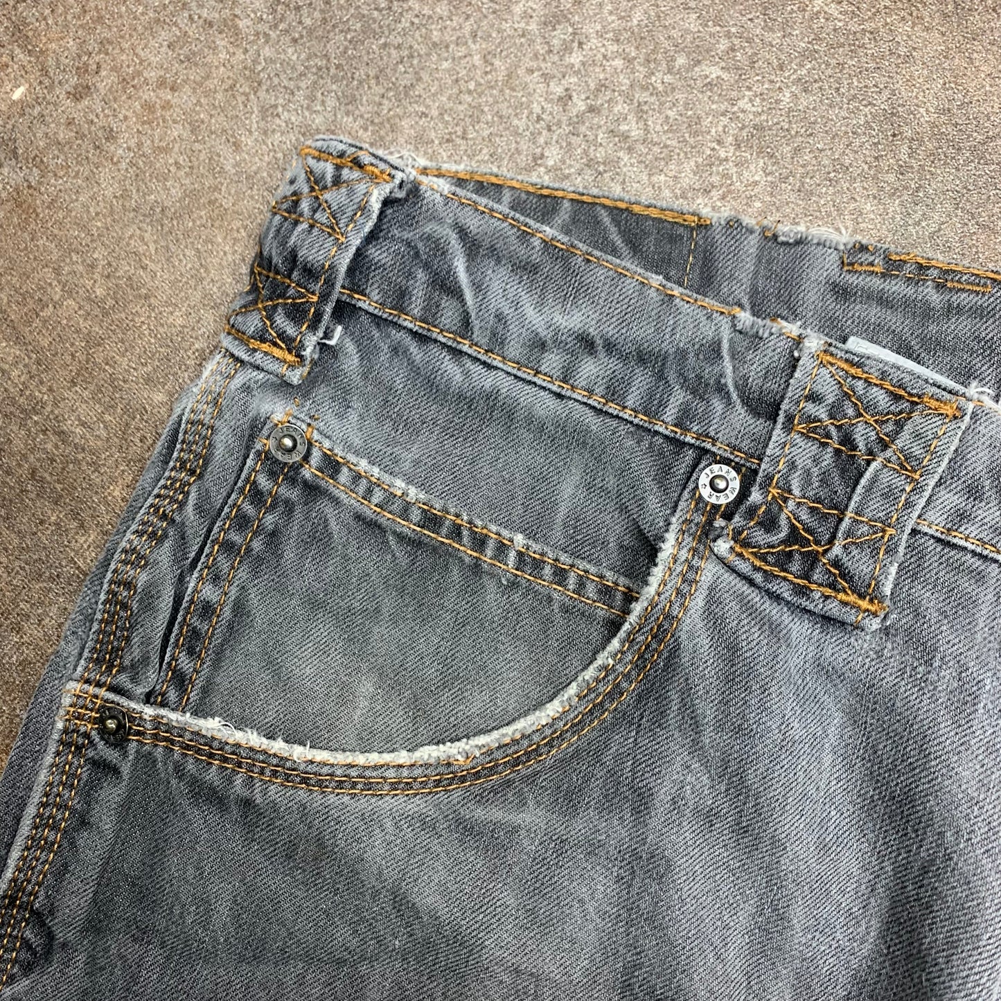 Diabolik Goeland 00s baggy skull jeans